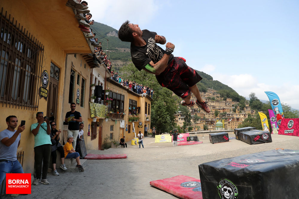 مسابقات پارکور در ماسوله مسابقات پارکور در ماسوله