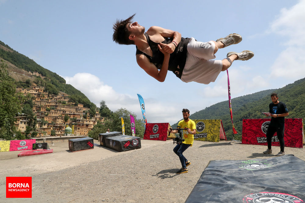 مسابقات پارکور در ماسوله مسابقات پارکور در ماسوله