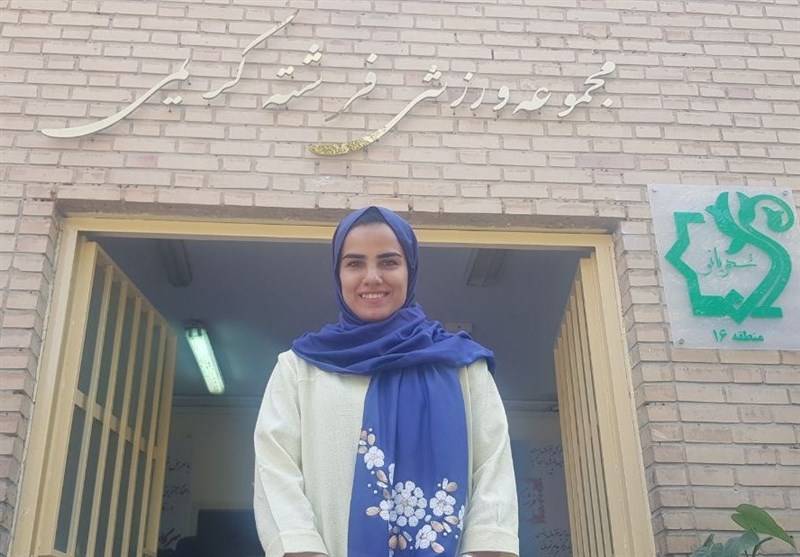 رونمايي از سالن سرپوشيده فرشته کريمي رونمايي از سالن سرپوشيده فرشته کريمي