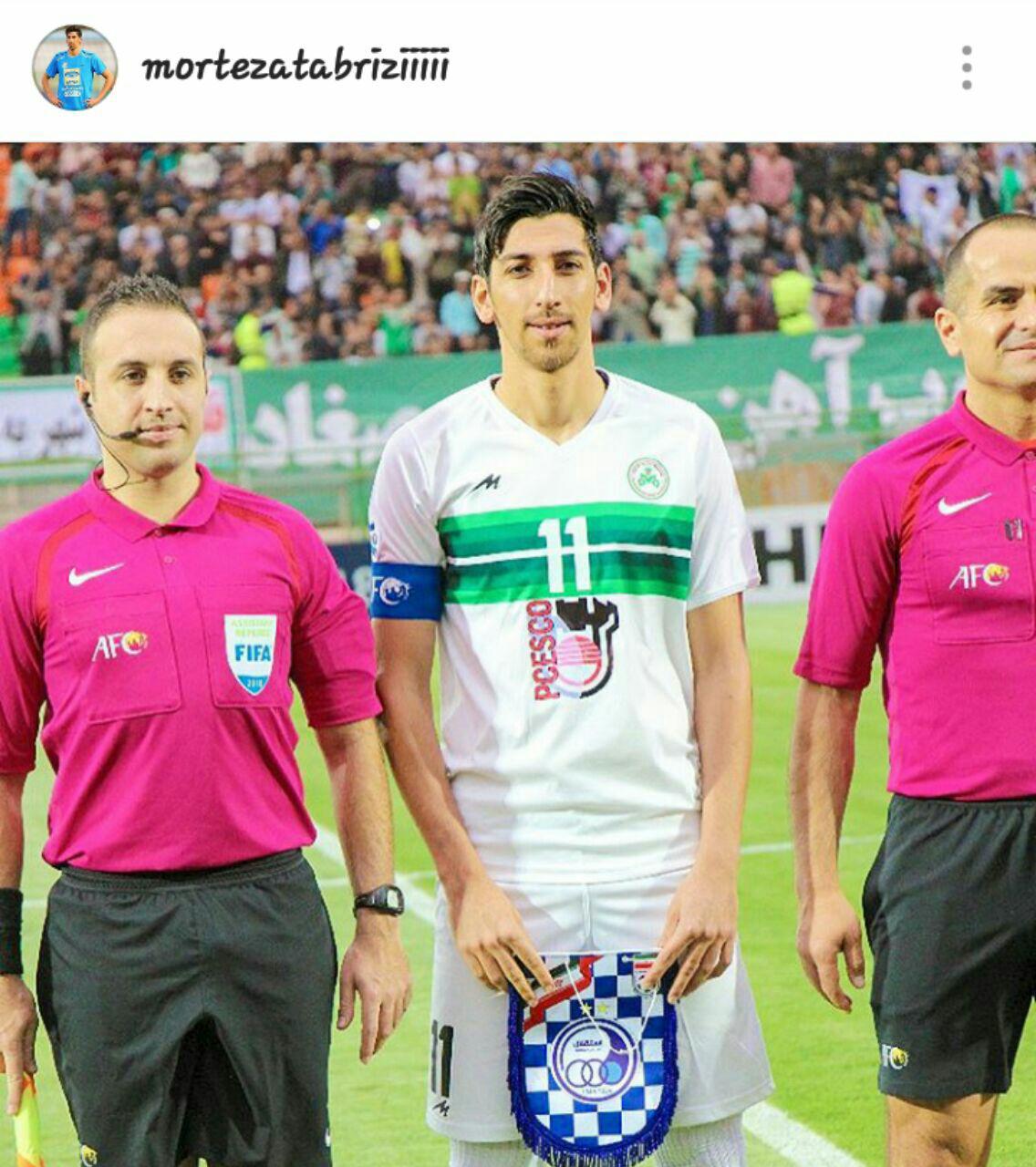 پست مرتضی تبریزی در اینستاگرام