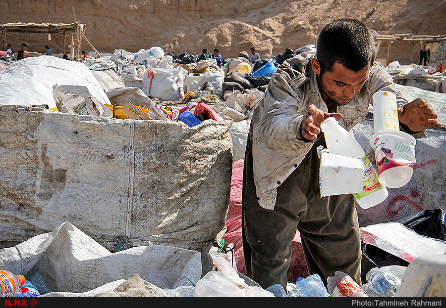 زندگی در میان زباله های گود محمود آباد
