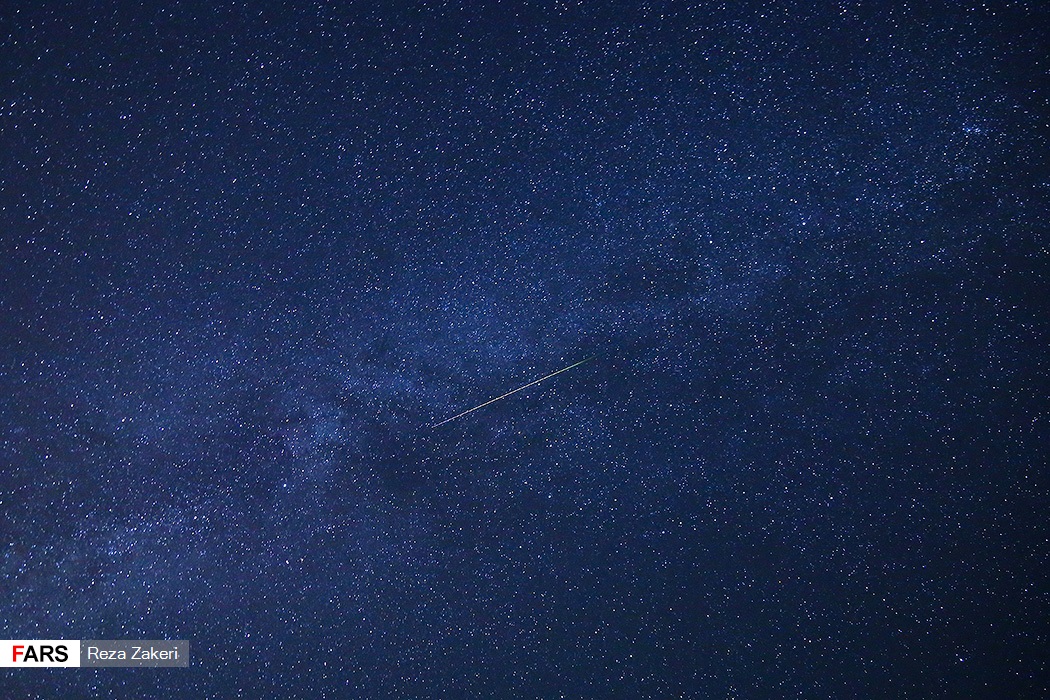 تصاویر بارش شهابی پرساووشی