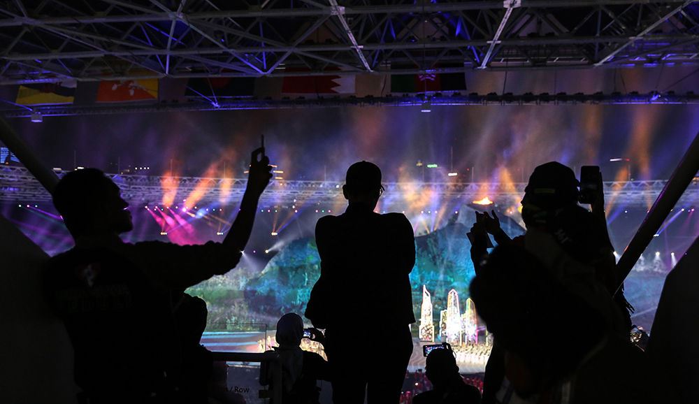 تصاویر افتتاحیه بازی‎های آسیایی جاکارتا ۲۰۱۸