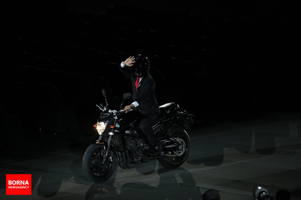 تصاویر افتتاحیه بازی‎های آسیایی جاکارتا ۲۰۱۸