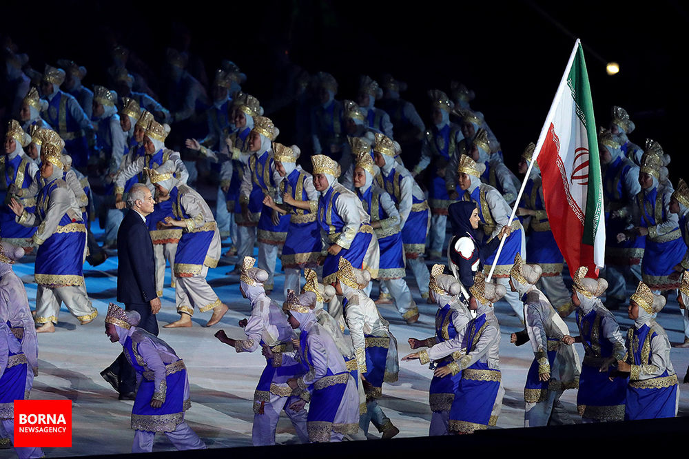 تصاویر افتتاحیه بازی‎های آسیایی جاکارتا ۲۰۱۸