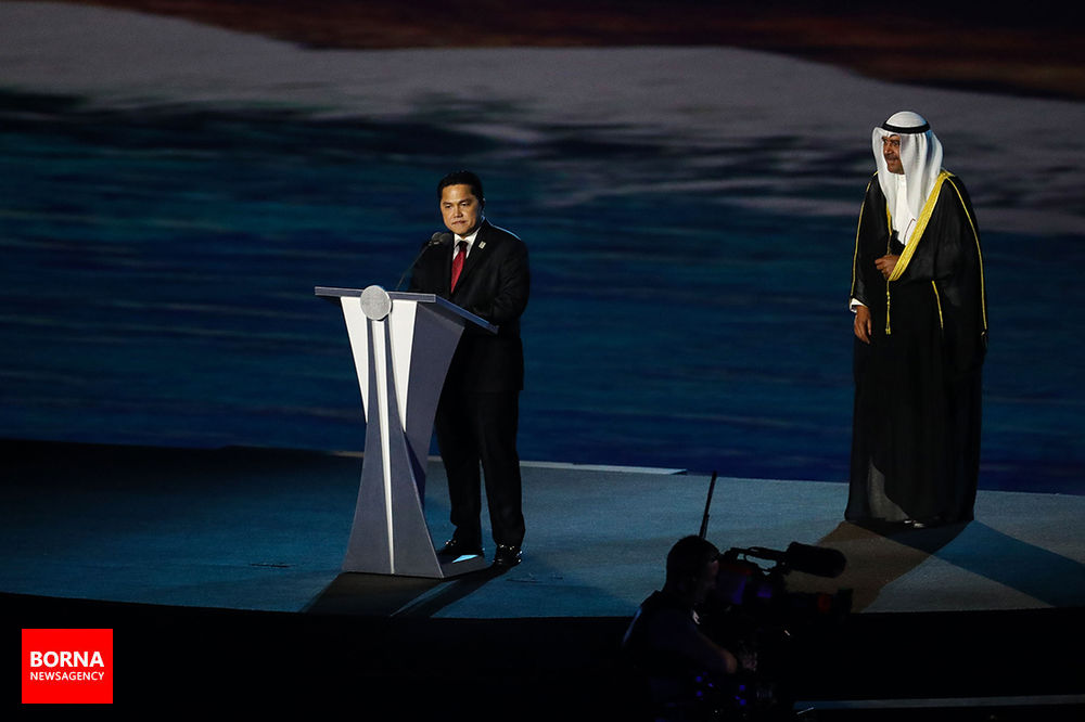 تصاویر افتتاحیه بازی‎های آسیایی جاکارتا ۲۰۱۸