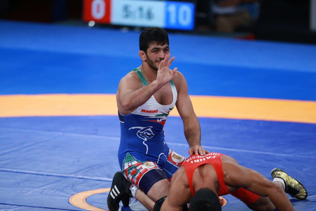 حسن یزدانی در 45 ثانیه پیروز شد!