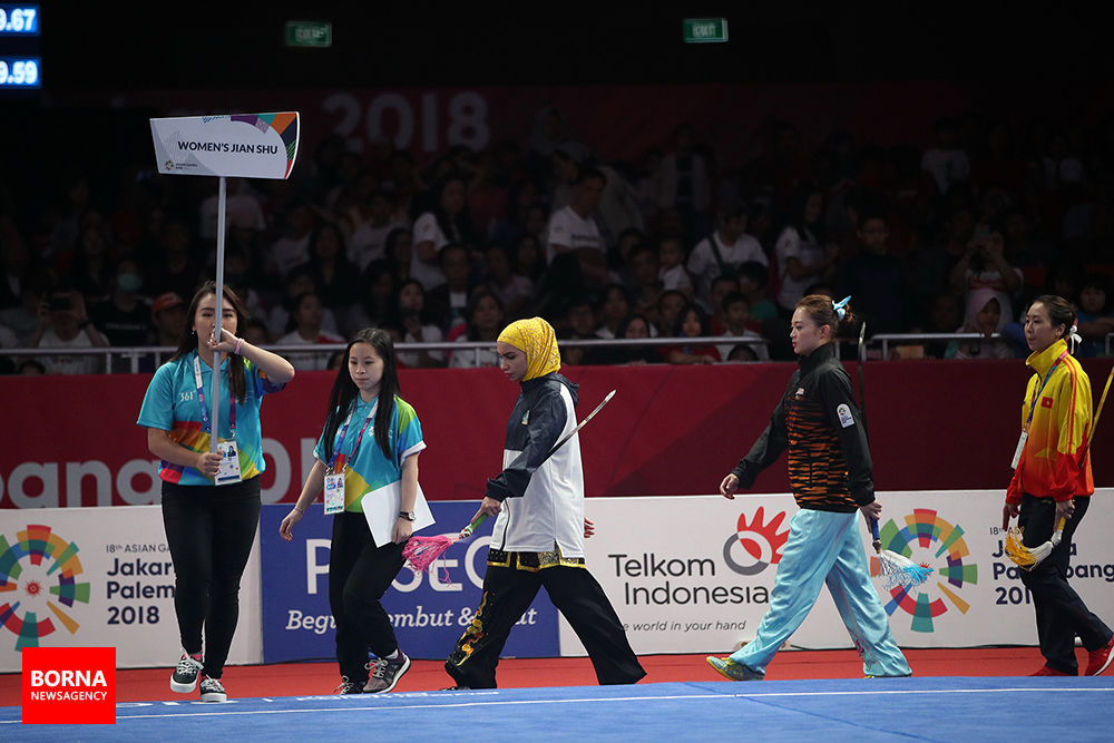 رقابت‌های ووشوی بانوان( تالوکار) /بازیهای آسیایی۲۰۱۸ جاکارتا