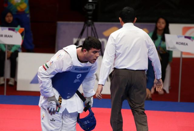 رجبی با شکست حریف کره‌ای فینال زودرس را برد