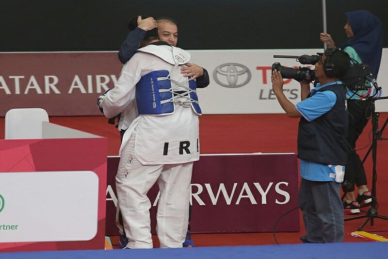 سرمربی تیم ملی تکواندو: اوج هنر رجبی در دیدار فینال بود