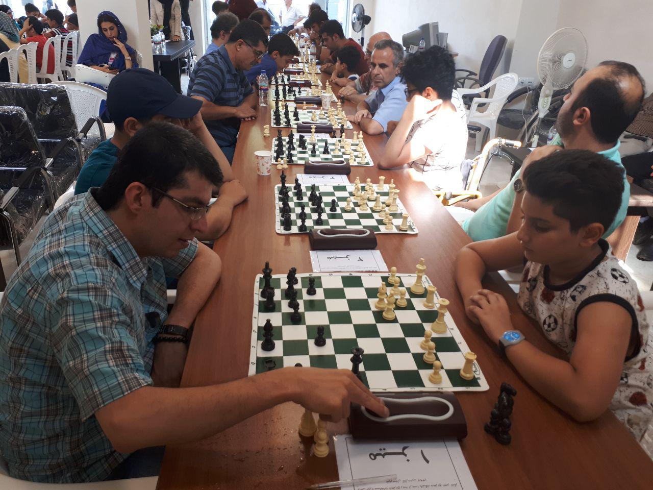 نخستین مسابقات رپید ریتید شطرنج استان مازندران نخستین مسابقات رپید ریتید شطرنج استان مازندران