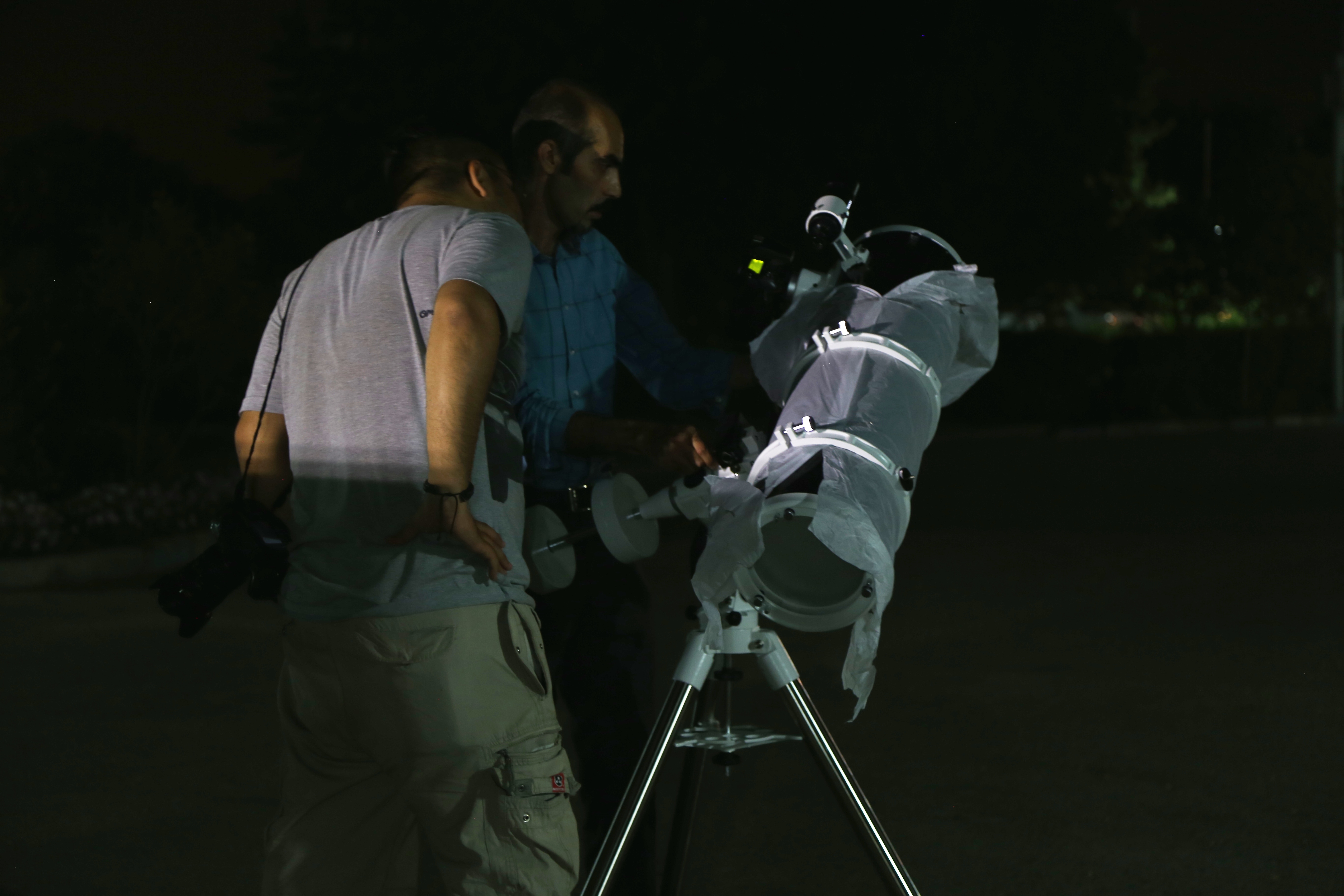 تصاویری از رصد طولانی‌ترین ماه‌گرفتگی قرن