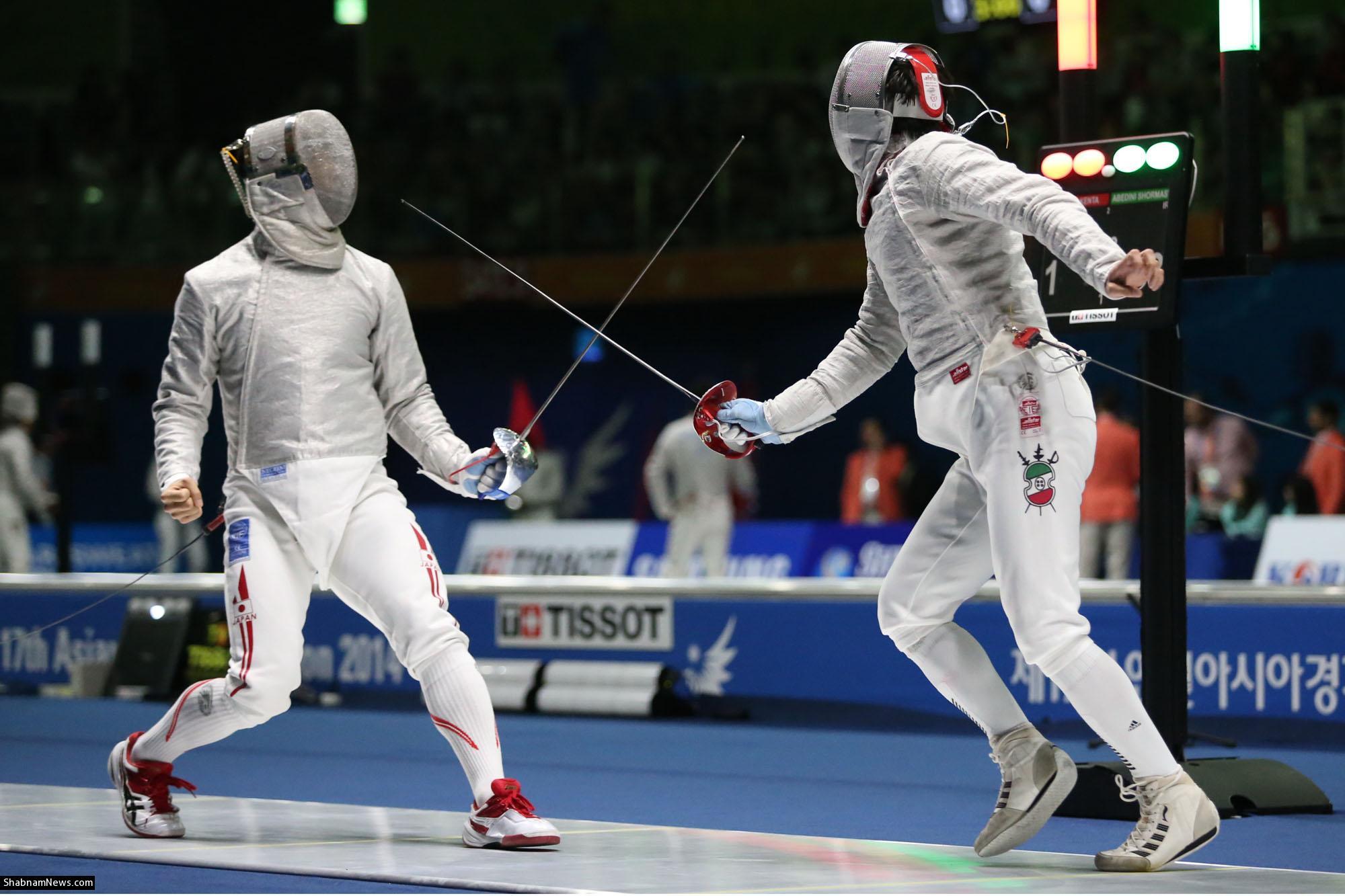 سابریست‌های ایران به مدال نقره بسنده کردند