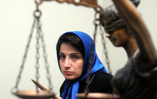 بازداشت موقت نسرین ستوده برای دومین بار تمدید شد