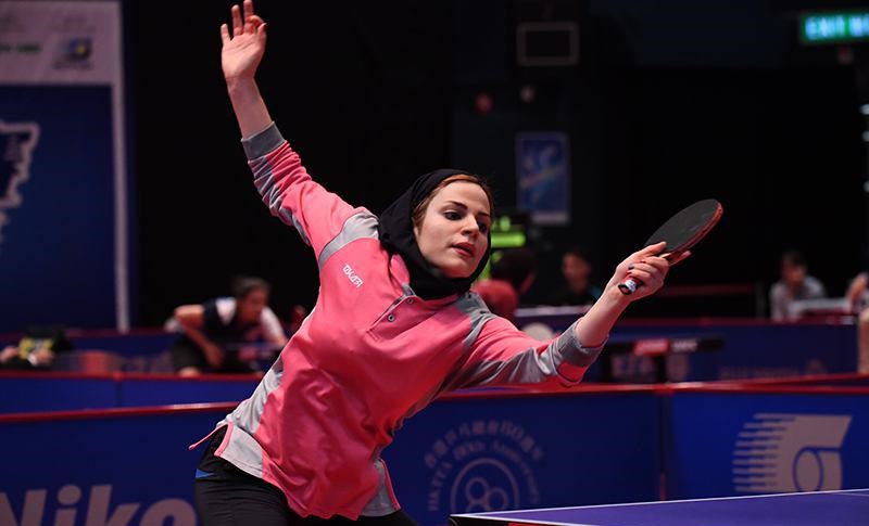 ندا شهسواری پرچمدار کاروان ایران در اختتامیه بازی‌های آسیایی