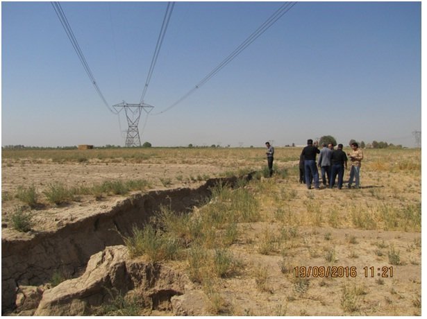 فرونشست دشت 