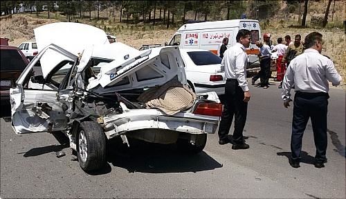 تصادف مرگبار در اتوبان تهران ـ کرج