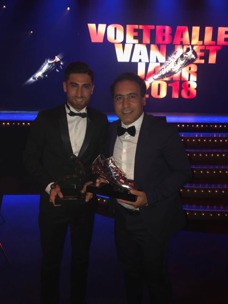 جهانبخش کفش نقره ای گالای فوتبال هلند را گرفت