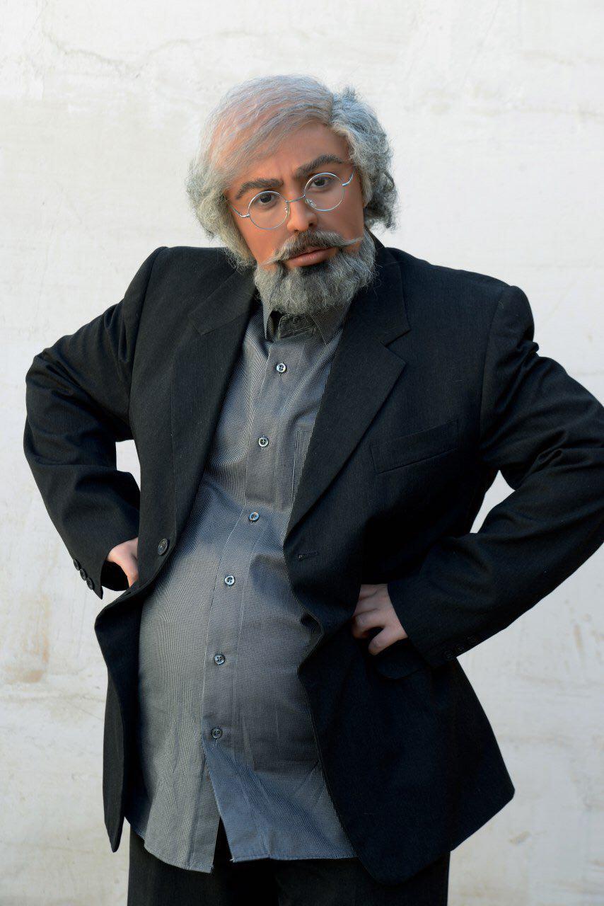 گریم و لباس مردانه بر تن نیوشا ضیغمی+عکس