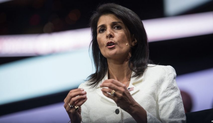 واکنش تند هیلی به مقاله جنجالی نیویورک تایمز واکنش تند هیلی به مقاله جنجالی نیویورک تایمز