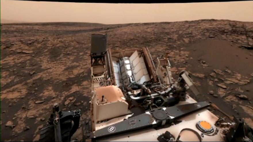 سلفی ۳۶۰ درجه کاوشگر مریخ+ فیلم