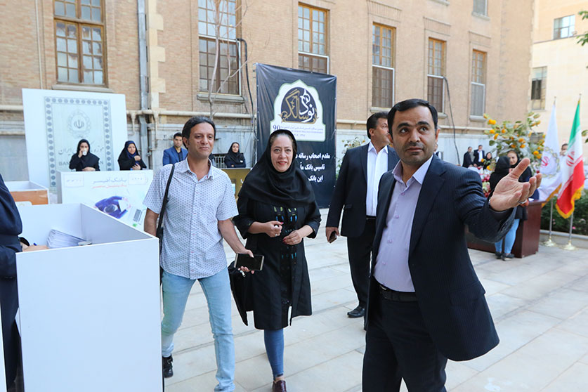 بازدید اصحاب رسانه از موزه بانک ملی ایران