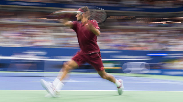 تنیس اپن آمریکا سال ۲۰۱۸ در قاب تصویر