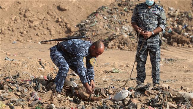 کشف گور جمعی ۱۸ زن و کودک در شمال موصل