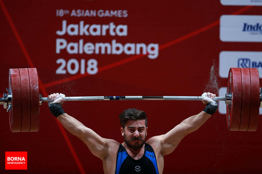 تصاویر رقابت‌های وزنه برداری /بازیهای آسیایی۲۰۱۸ جاکارتا