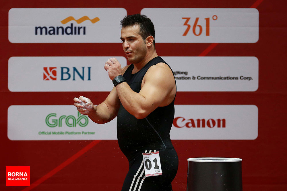 تصاویر رقابت‌های وزنه برداری /بازیهای آسیایی۲۰۱۸ جاکارتا