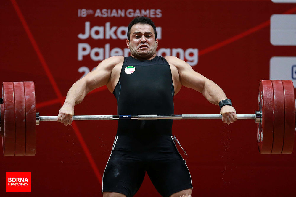 تصاویر رقابت‌های وزنه برداری /بازیهای آسیایی۲۰۱۸ جاکارتا