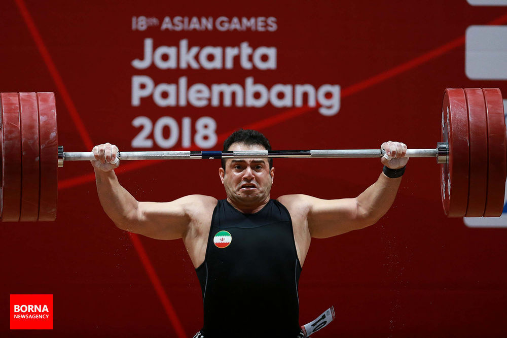 تصاویر رقابت‌های وزنه برداری /بازیهای آسیایی۲۰۱۸ جاکارتا