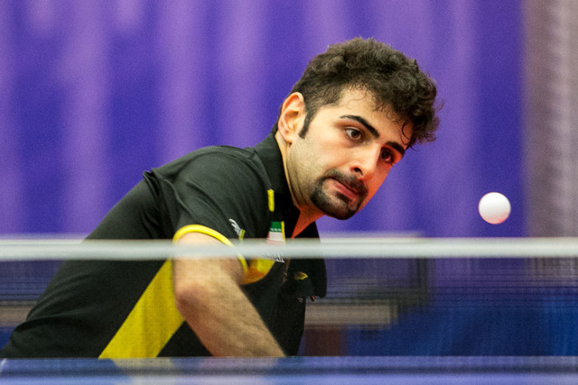 شکست پینگ پنگ ایران مقابل ژاپن در بازیهای آسیایی 2018/ نیما تنها ایرانی برنده