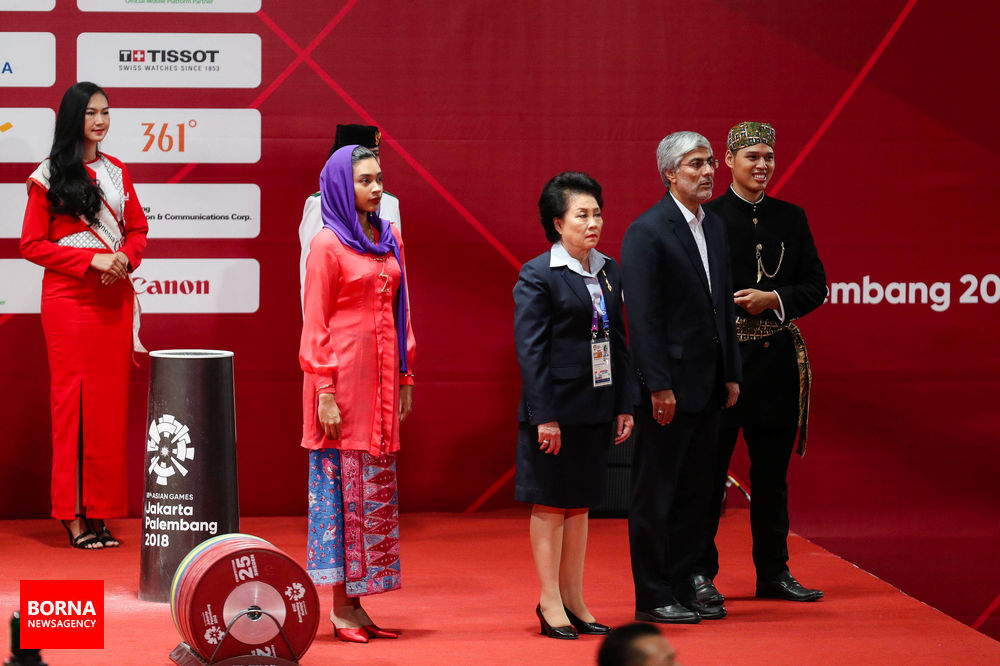 تصاویر اهدای مدال طلا بهداد سلیمی و نقره سعید علی حسینی