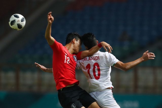 صعود کره جنوبی و ژاپن به نیمه نهایی فوتبال بازی‌های آسیایی