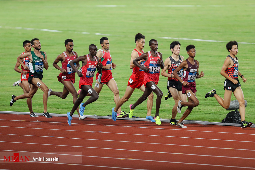 تصاویر قهرمانی حسین کیهانی در دوی ۳۰۰۰ متر