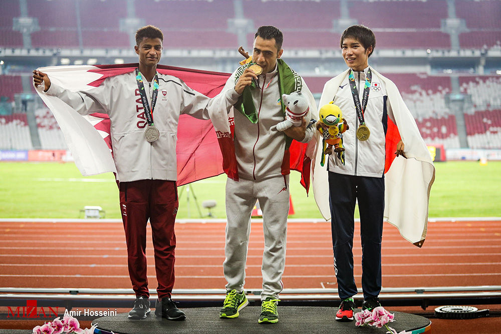 تصاویر قهرمانی حسین کیهانی در دوی ۳۰۰۰ متر