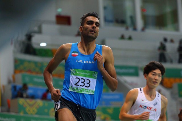 دونده ۸۰۰ متر ایران در یک قدمی مدال متوقف شد/ امیر مرادی در رده چهارم ایستاد