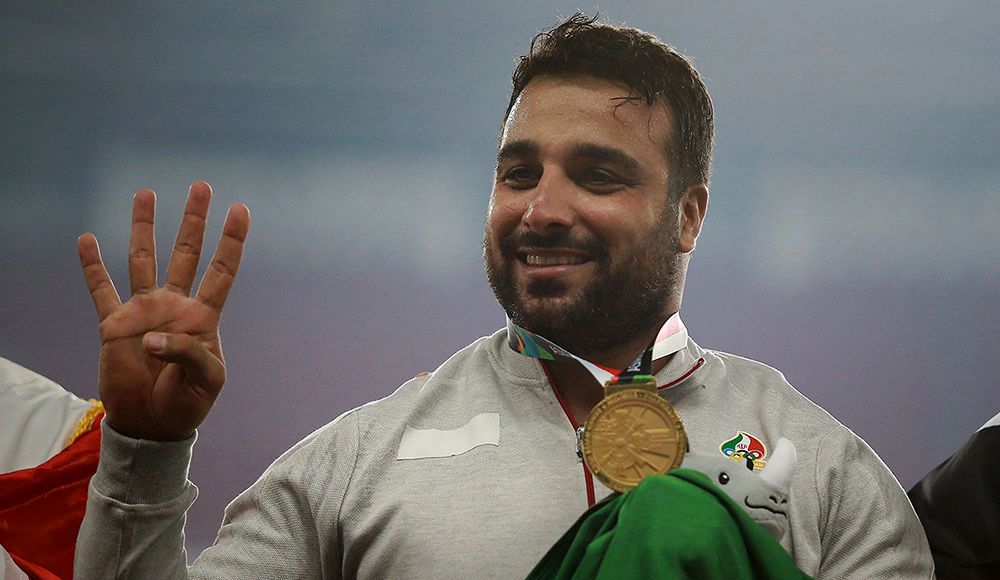 نوزدهمین طلای ایران در دستان حدادی نوزدهمین طلای ایران در دستان حدادی