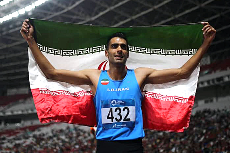 مرادی در ماده 1500 متر نقره گرفت