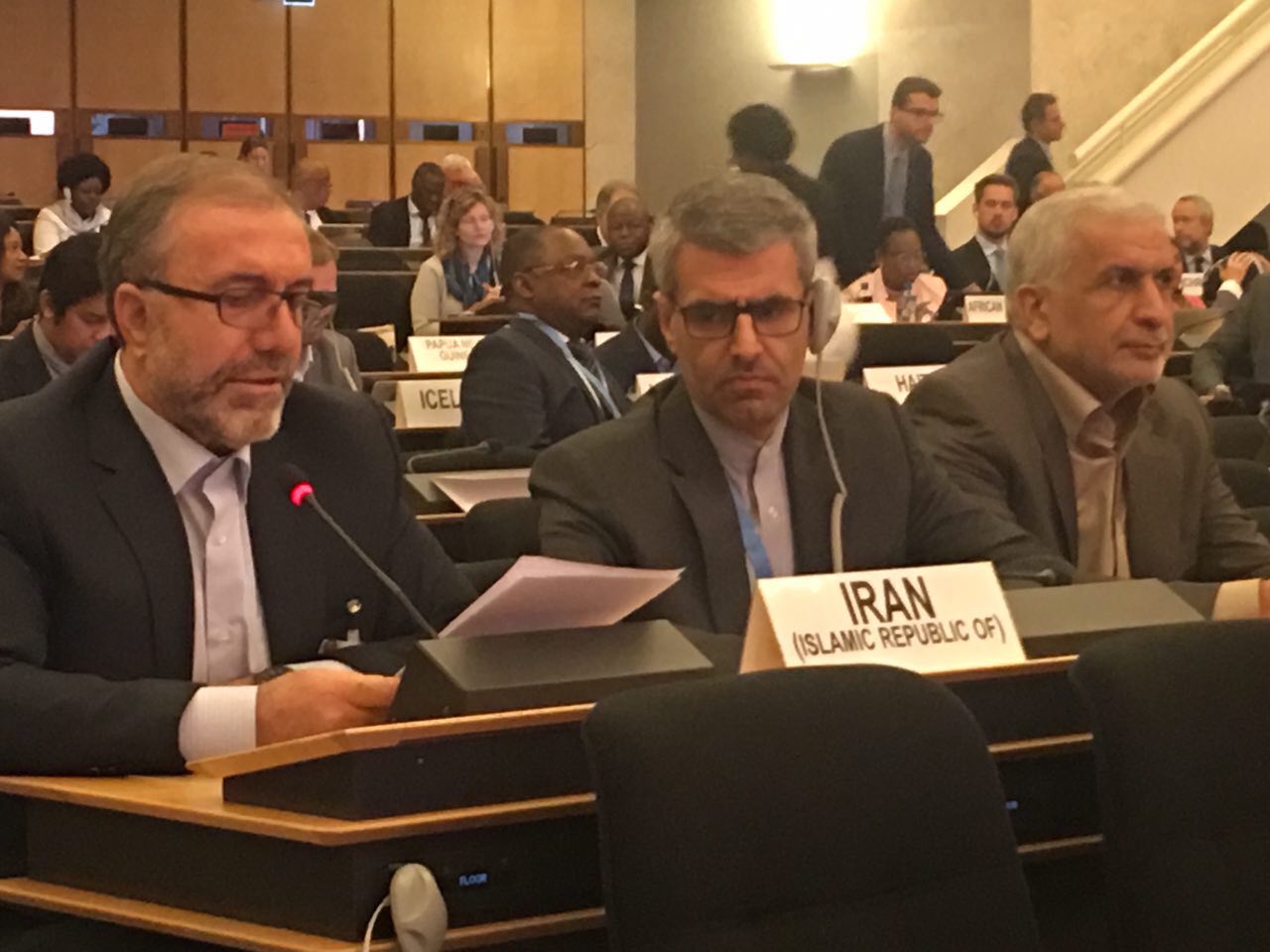 سفر ذوالفقاری به ژنو/ حضور معاون امنیتی و انتظامی در کمیته اجرائی کمیساریای عالی پناهندگان