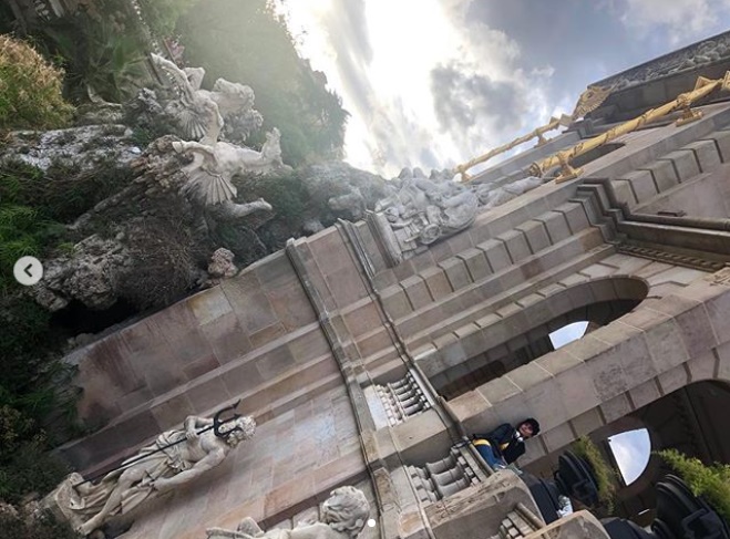 الناز شاکردوست در یک مکان عجیب و غریب +تصاویر