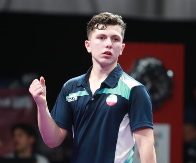 صعود پینگ پنگ باز ایران از مرحله گروهی بازی‌های المپیک جوانان