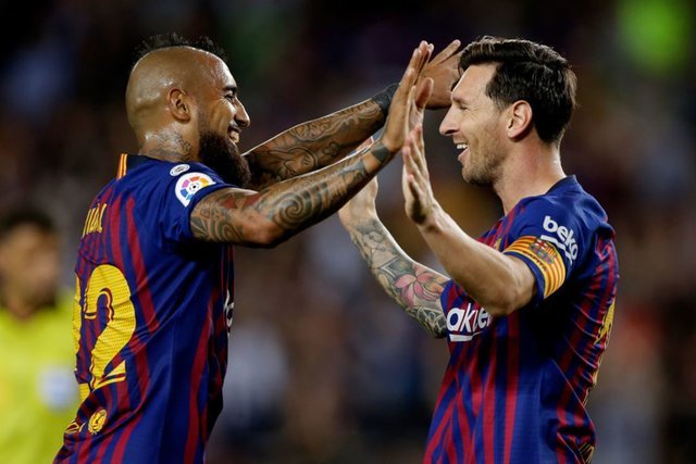 توقف بارسلونا در شب رکورد شکنی مسی