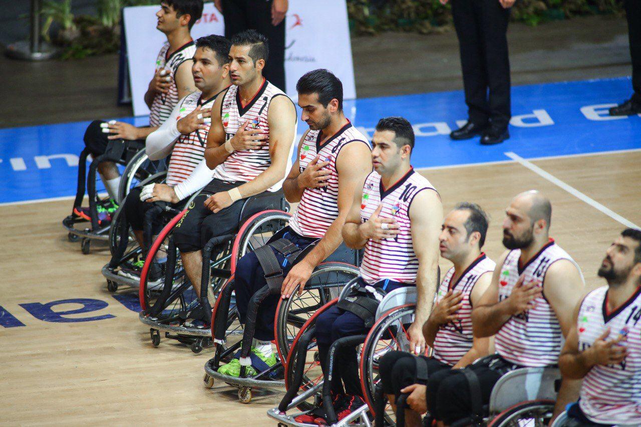 بسکتبال با ویلچر آخرین طلای ایران را دشت کرد