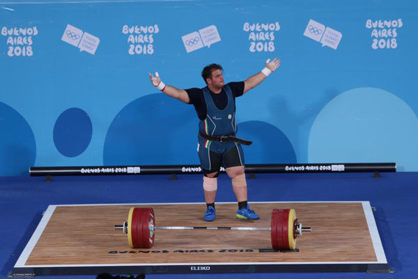 وزنه‎بردار ایران قهرمان شد