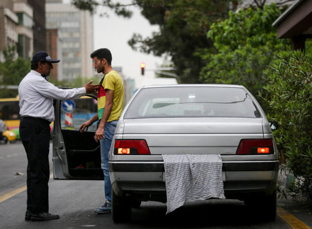 پلیس: یکسال حبس برای افرادی که پلاکشان را مخدوش می‌کنند
