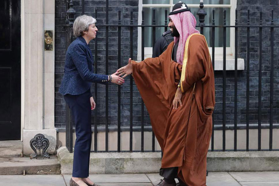 مراودات تسلیحاتی انگلیس وعربستان نیم میلیارد دلارافزایش یافت