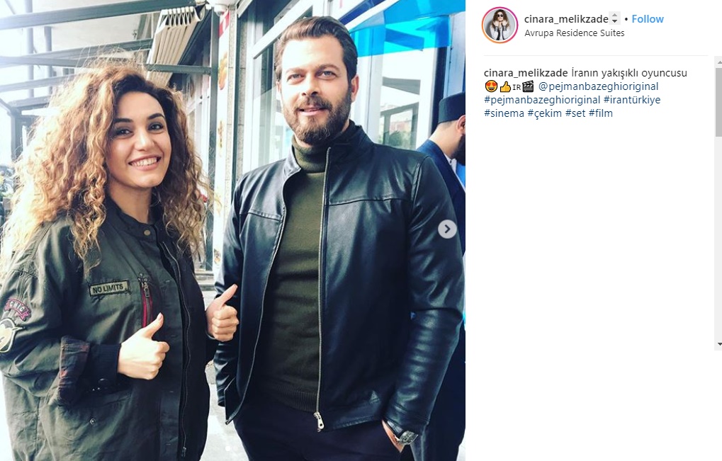 تعریف خواننده زن آذری از پژمان بازغی +عکس