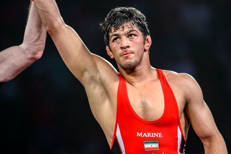 پست حسن یزدانی پس از کسب مدال برنز مسابقات جهانی ۲۰۱۸